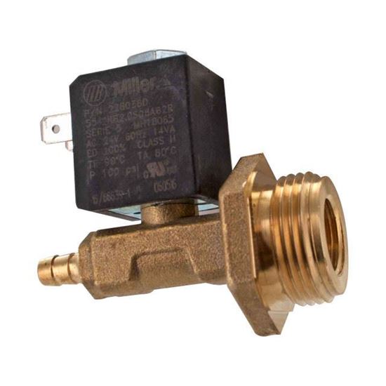 Picture of Miller Electric - 228036 - VALVE,   24VAC 1WAY .750-14 THD 2.0MM ORF 100 PSI