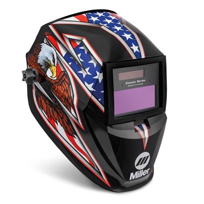 Picture of Miller Electric - 287820 - HELMET,CLASSIC SERIES VS LIBERTY W/CLEARLIGHT